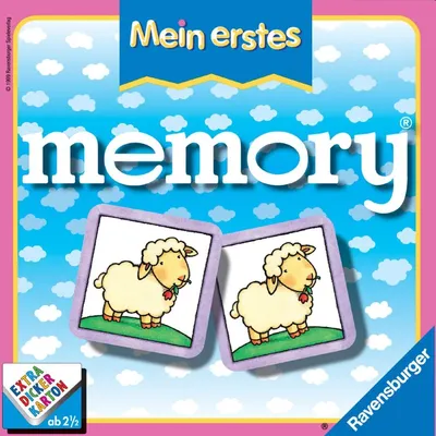 Produktbild von Ravensburger 21201 - Mein erstes Memory