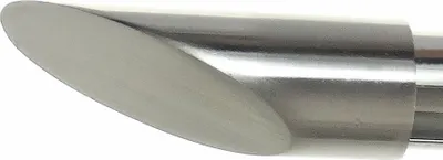 Produktbild von Endstück f. 19mm Gardinenstangen Edelstahl Look Kappe Kristall - Designs wählbar
