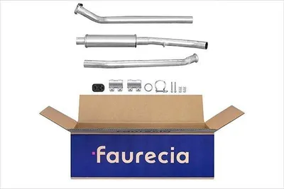 Produktbild von HELLA 8LC 366 023-401 Mittelschalldämpfer Schalldämpfer passend für PEUGEOT PARTNER Combispace (5F) PARTNER Kasten (5) PARTNER Pritsche/Fahrgestell