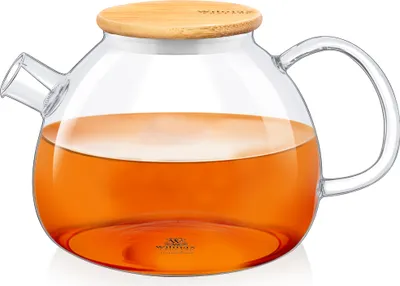 Immagine prodotto di Teiera per tè e tisane, vetro termico, Wilmax, 1,5 l