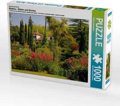 Produktbild von Calvendo Ein Motiv aus dem Kalender Madeira - Gärten und Quintas 1000 Teile Puzzle quer 640x480mm, Lielischkies Klaus; 7299953