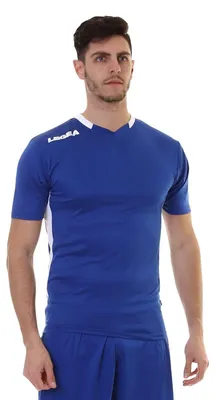 Zdjęcie produktu dla LEGEA Trikot Monaco, koszulka unisex, jasnoniebieski/biały, rozmiar M