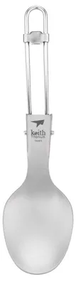 Image de Cuillère à soupe pliable en titane de Keith