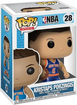 Produktbild von NBA - Kristaps Porzingis 28 - Funko Pop! - Vinyl Figur