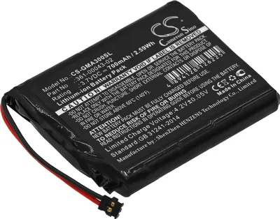 Produktbild von TECHTEK Akku Kompatibel mit [Garmin] 010-01690-00, Approach G30 Ersetzt 361-00043-02