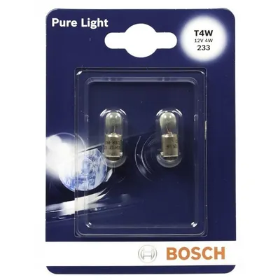 Produktbild von Bosch T4W Pure Light Kfz Glühlampe 12V, BA9s