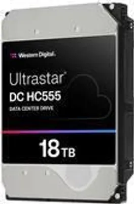 Obrázek produktu pro Western Digital Ultrastar DC HC555, 18 TB, 7200 ot/min, 512 MB, 3.5", SAS3