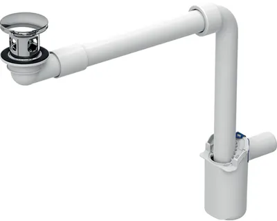 Immagine prodotto di Geberit vidange de lavabo/siphon de chambre pour un ou deux robinets à colonne, 152.073.21.1, 152.073.21.1