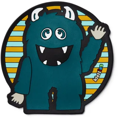 Produktbild von ergobag Schulranzen-Zubehör 3D-Klettie Monster grün