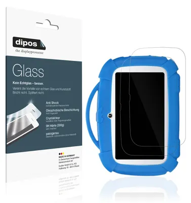 Image de 2x Protection ecrán pour Padgene 7 Zoll Kinder Verre souple Film Protecteur 9H dipos