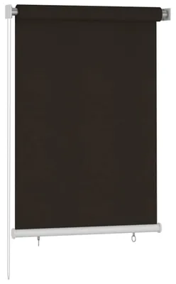 Immagine prodotto di vidaXL Tenda a rullo per esterni 100x140 cm Marrone HDPE
