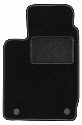 Produktbild von Fahrermatte Velours für Renault Clio II 1998-2005 (Schrägheck) – 1-tlg, Schwarz, passgenau – Wielganizator LUX