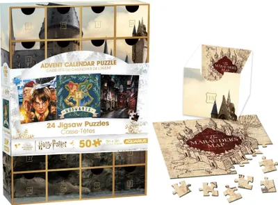 Image de Calendrier de l'Avent Harry Potter Puzzle (49 pièces)