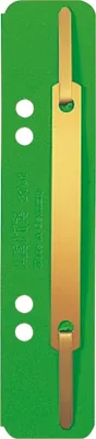 Produktbild von Leitz Einhängeheftstreifen 37010055 35x158mm Karton grün 250 St./Pack.