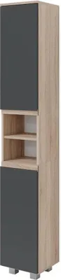 Produktbild von Badschrank Vicco J-Shape Sonoma 30 x 190 cm, Model 40125