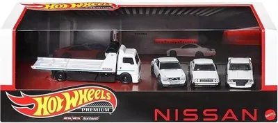 Produktbild von Hot Wheels HKC16, Fahrzeug-Set, 3 Jahr(e), Kunststoff, Metall, Weiß