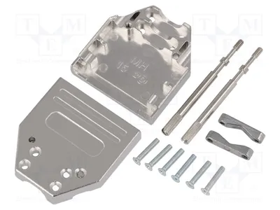 Image de 1 x Boîtier : pour connecteurs D-Sub, modèles D-Sub 15 broches, D-Sub HD 26 broches, DTZI15, boîtier D-Sub