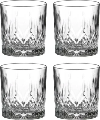 LAV Whisky, Wasser, Trinkgläser Odin – 4er Set, 330 ml 54