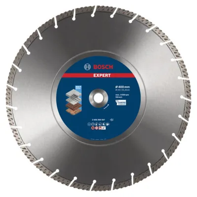 Immagine prodotto di Dischi da taglio EXPERT MultiMaterial, 400 x 20/25,40 x 3,3 x 12 mm 2608900667