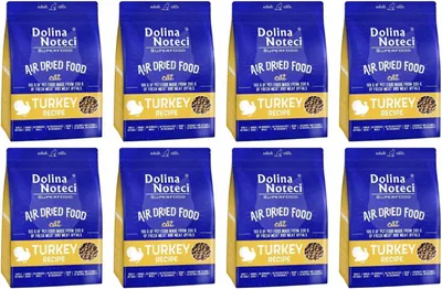 Produktbild von Dolina Noteci Glutenfrei Superfood Trockenfutter für Katzen - Putengericht 1kg (8-er pack)