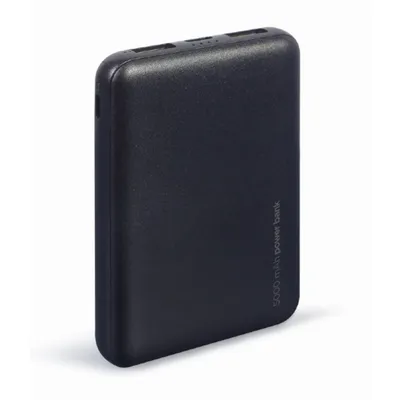 Image de gembird Powerbank 5.000 mAh 2x USB schwarz