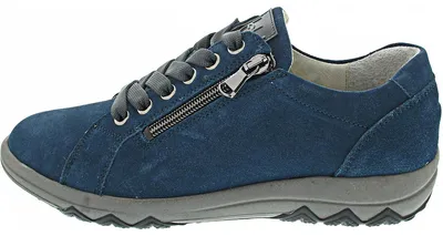 Produktbild von Waldläufer H-Teresa sportlicher Schnürer Blau in Gr. 37.5