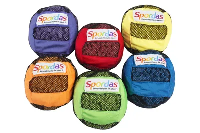 Produktbild von Megaform sensorische Spielbälle Set 6 Stück 8cm bunt