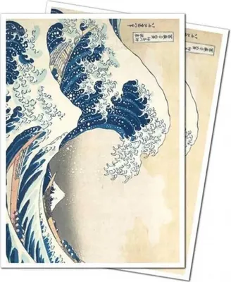 Produktbild von 105 Ultra Pro Apex Sleeves - The Great Wave off Kanagawa (66x91mm)