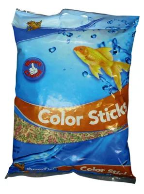Produktbild von Farbe Sticks Bag 15 Liter Fischfutter
