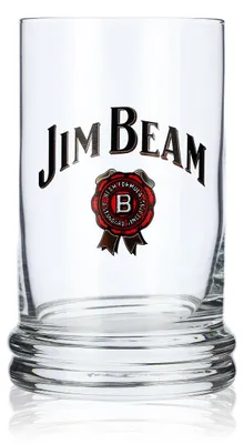 Produktbild von Jim Beam Whiskey Glas Tumbler Whiskygläser dicker Boden  0,24l