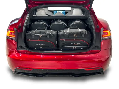 Produktbild von Tesla Model S Ev 2021+ Kofferraumtaschen Set 7 Stk