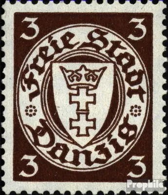 Produktbild von Briefmarken Danzig 1938 Mi 289x gestempelt Wappen