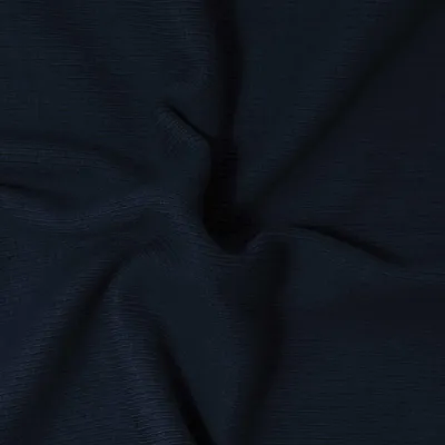 0,25m Bündchen-Stoff gerippt uni 5% Elastan 30/60cm breit Schlauchware Meterware Farbwahl marine