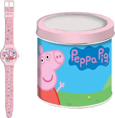 Produktbild von Cartoon Uhr Peppa Pig Mod . 000482823 - Tin Box