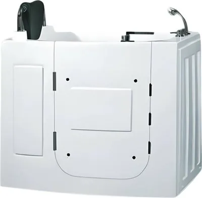 Zdjęcie produktu dla Wanna kompaktowa Wanna z hydromasażem z drzwiami Wanna z masażem Wanna wellness 110x68 cm