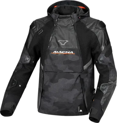 Produktbild von MACNA BRADICAL Textiljacke XXL in grün/grau/orange/schwarz
