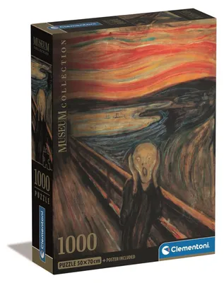 Immagine prodotto di CLEMENTONI CLE puzzle 1000 Compact Museum L'UrloDiMunch 39791