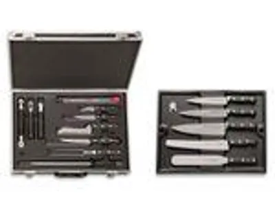 Obrázok produktu pre F. DICK Kochkoffer Plaza 17-teilig Messer-Set Koffer Kochmesser + Kochwerkzeug