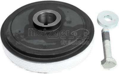 Produktbild von METZGER 6400010 Riemenscheibe Kurbelwelle für FIAT DUCATO Pritsche/Fahrgestell (230) 153mm 6-Rippen