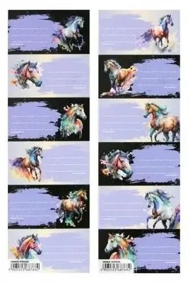 Obrázek produktu pro Samolepky na sešit Horse (25 ks) – STARPAK