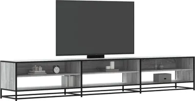 Produktbild von vidaXL TV-Schrank Grau Sonoma 270x40x46 cm Holzwerkstoff