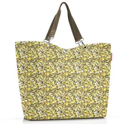 Produktbild von reisenthel shopper XL, Einkaufstasche, Tragetasche, Strandtasche, Tasche, Polyestergewebe, Viola Yellow, 35 L, ZU2031