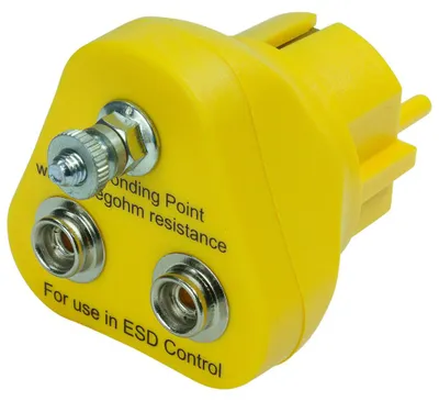 Obrázek produktu pro Uzemňovací modul WETEC, ESD, 2 x 10 mm DK, 1 x M5 (centrální uzemňovací bod)
