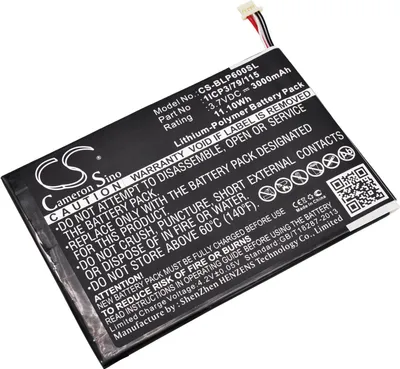 Produktbild von TECHTEK Akku Kompatibel mit [BLU] P60W, TouchBook 7.0 Pro Ersetzt 1ICP3/79/115