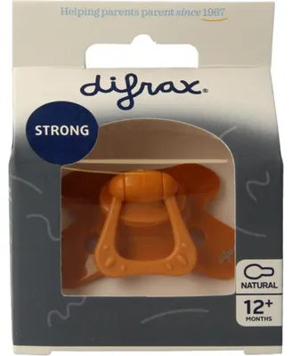 Obrázok produktu pre Difrax cumlík prírodný, 12 mesiacov a viac, univerzálny (1 kus)