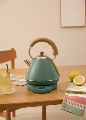 Produktbild von KETTLE RETRO PRO - Elektrischer Wasserkocher 1 L mit Temperaturkontrolle