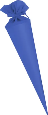 Produktbild von Goldbuch Bastelschultüte 70cm mit farbigem Filzverschluss blau