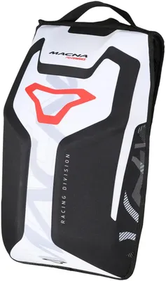 Produktbild von Macna Formance wasserdichter Rucksack, schwarz/weiß/rot