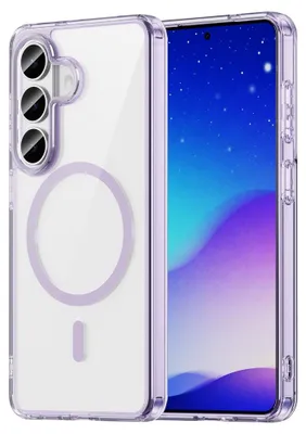 Produktbild von Samsung Galaxy S26 Hülle - Coverup Clear TPU Back Cover - MagSafe Compatible - Violett
