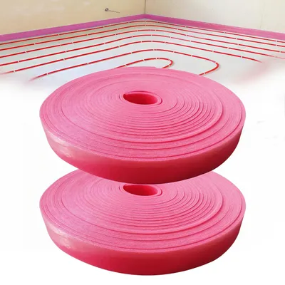 Randisolierstreifen 2x25 m, 50x5 mm, selbstklebend, EPE